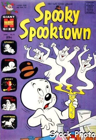 Spooky Spooktown #09 © June 1964 Harvey